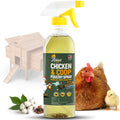 Reliant Pet Chicken & Coop Poultry Spray for Mites,Lice,Ticks,Fleas and Flies - Safe for Use on Chickens and No Egg Removal Needed - Sale - Mother'S Day Sale - Father'S Day Sale